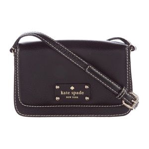 Never Worn Kate Spade Crossbody Black Leather Bag